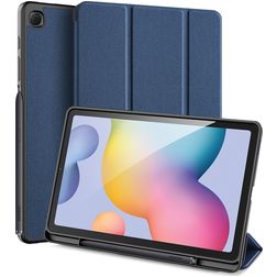 Dux Ducis Domo Samsung Galaxy Tab S6 Lite Hülle Klapphülle + Stifthalter - Blau