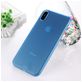 Mobigear Ultra Slim iPhone XS Hülle Hardcase Extra Dünn Backcover - Blau