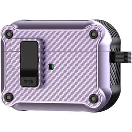 Mobigear Racing Clip Apple AirPods Pro 1 Hardcase Hülle - Lila