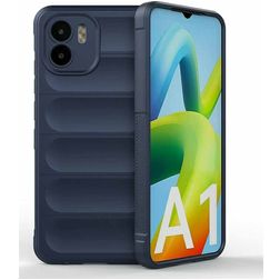 Mobigear Bumpy Xiaomi Redmi A1 4G Hülle Flexibles TPU Backcover - Dunkelblau