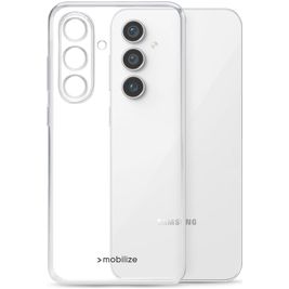 Mobilize Gelly Durchsichtig Samsung Galaxy S23 FE Hülle Flexibles TPU Backcover - Transparent
