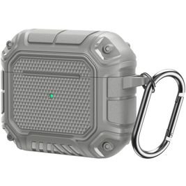 Mobigear Armor Apple AirPods 3 Hülle Flexibles Silikon - Grau