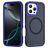 Mobigear Rugged Mag iPhone 16 Pro MagSafe Hülle Hardcase Backcover Stoßfest - Marineblau