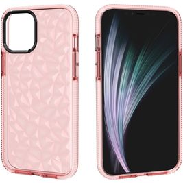 Mobigear Diamond iPhone 12 Pro Max Hülle Hardcase Backcover - Pink
