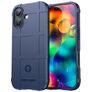 Mobigear Rugged Shield iPhone 17 Hülle Flexibles TPU Backcover Stoßfest - Blau
