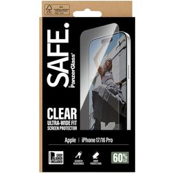SAFE by PanzerGlass Ultra-Wide-Fit iPhone 17 Panzerglas Displayschutz - Hüllenfreundlich + Montagerahmen