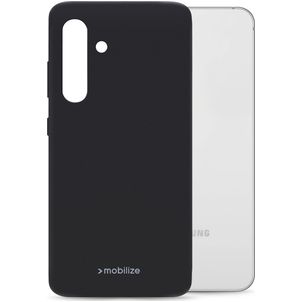Mobilize Rubber Gelly Samsung Galaxy S26 Hülle Flexibles TPU Backcover - Schwarz