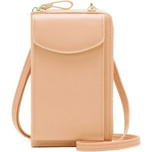 Antonio Fonzo Crossbody Handytasche - Large - Salmon Pink