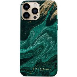 Burga Tough iPhone 14 Pro Hülle Hardcase Backcover Stoßfest - Emerald Pool