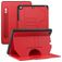 Mobigear Magnetic Folio iPad 7 (2019) Hülle Klapphülle + Stifthalter - Rot