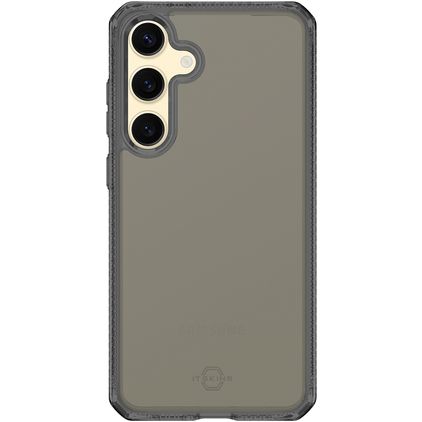 ITSkins SpectrumClear-R Samsung Galaxy S24 Plus Hülle Flexibles TPU Backcover Stoßfest - Smoke