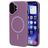 Mobiparts Slim Line iPhone 16 MagSafe Hülle Hardcase Backcover - Imperial Purple