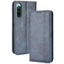Mobigear Sensation Sony Xperia 10 IV Klapphülle Portemonnaie - Blau