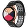 Mobigear Sport Plus Mag Silikon Smartwatch Armband Magnetverschluss - 20 mm - Grün / Grau