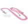 Mobiparts Phonecord Universal-Handykette einstellbar - Pink