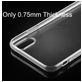 Mobigear Ultra Thin Durchsichtig iPhone XS Max Hülle Flexibles TPU Extra Dünn Backcover - Transparent