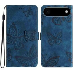 Mobigear Butterfly iPhone Air Hülle Klapphülle Geldbörse - Blau