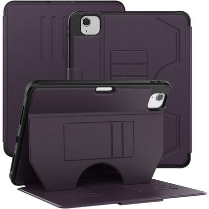 Mobigear Magnetic Folio iPad Pro 11 Zoll (2018) Hülle Klapphülle + Stifthalter - Lila