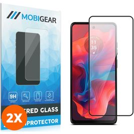 Mobigear Premium Motorola Moto G04s Panzerglas Gehärtetes Glas Displayschutz - Hüllenfreundlich (2er Pack)