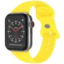 Mobigear Sport Dual Silikon Apple Watch Armband Drückerschließe - 49/46/45/44 mm - Gelb
