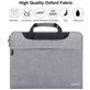 Haweel Oxford Laptop Aktentasche 15 - 16 Zoll Laptoptasche + Handgriff - Grau