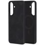 Mobiparts Classic Samsung Galaxy A57 MagSafe Hülle TPU,Kunstleder Backcover - Graphite Black