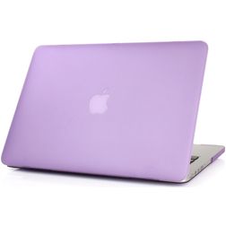 Mobigear Matte MacBook Pro 13 Zoll (2012-2015) Hardshell Hülle Laptop Cover MacBook Case - Lila - Modell A1425 / A1502