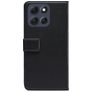 Mobilize Classic Gelly Motorola Moto G86 Hülle Klapphülle Geldbörse - Schwarz