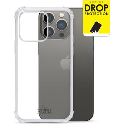 My Style Protective Flex Transparent iPhone 13 Pro TPU (flexibel) Backcover Shockproof - Transparent