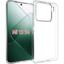 Mobigear Basics Durchsichtig Xiaomi 15 Hülle Flexibles TPU Backcover - Transparent