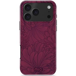 MIO iPhone 17 Pro MagSafe Hülle Hardcase Backcover - Berry Blooms