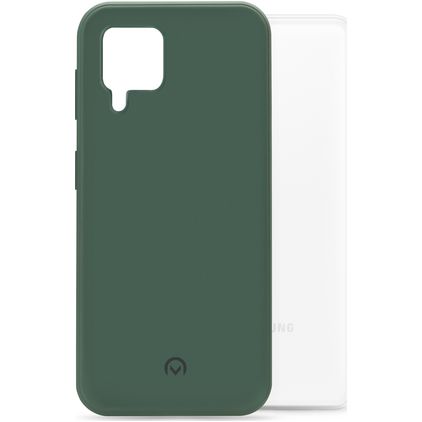 Mobilize Rubber Gelly Samsung Galaxy A22 4G TPU (flexibel) Backcover - Matt Green