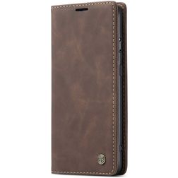 Caseme 013 OnePlus Nord Hülle Klapphülle Geldbörse - Braun
