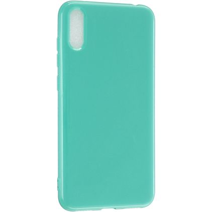 Mobigear Colors Huawei Y7 Pro (2019) Hülle Flexibles TPU Backcover - Türkis