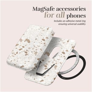 MIO Kartenetui - 3 Karten - MagSafe Kompatibel - Soft Terrazzo