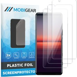 Mobigear Sony Xperia 5 II Displayschutz Schutzfolie - Hüllenfreundlich (3er Pack)