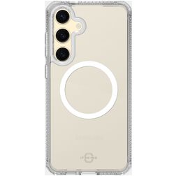ITSKINS Level 2 HybridMagClear R Durchsichtig Samsung Galaxy S24 FE MagSafe Hülle Hardcase Backcover Stoßfest - Transparent