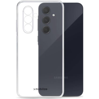 Mobilize Gelly Durchsichtig Samsung Galaxy A55 Hülle Flexibles TPU Backcover - Transparent