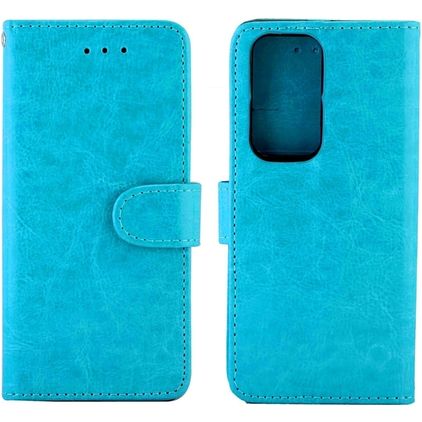 Mobigear Wallet Huawei P40 Hülle Klapphülle Geldbörse - Blau