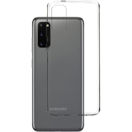 Mobiparts Classic Durchsichtig Samsung Galaxy S20 Hülle Flexibles TPU Backcover - Transparent