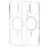 Mobiparts Hardcover Transparent iPhone 16 Pro Max MagSafe Hardcase Backcover - Transparent