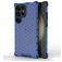 Mobigear Honeycomb Samsung Galaxy S24 Ultra Hülle Hardcase Backcover Stoßfest - Blau