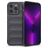 Mobigear Bumpy iPhone 14 Pro Max Hülle Flexibles TPU Backcover - Charcoal