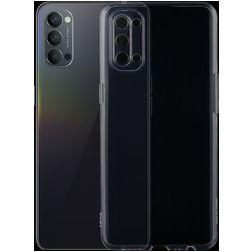 Mobigear Ultra Thin Durchsichtig OPPO Reno 4 Hülle Flexibles TPU Extra Dünn Backcover - Transparent