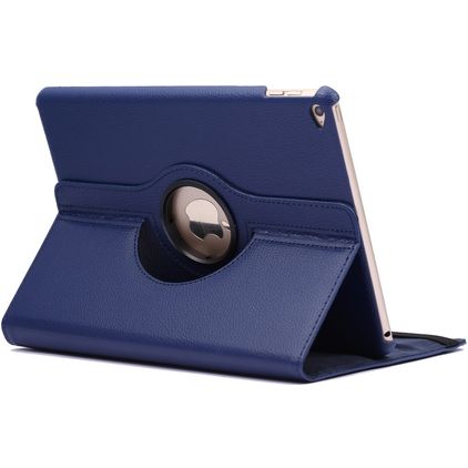 Mobigear DuoStand iPad Air 2 (2014) Hülle Drehbare Klapphülle - Dunkelblau