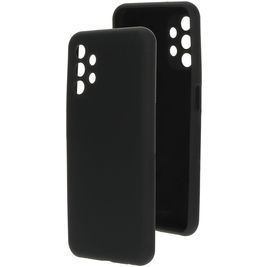 Mobiparts Samsung Galaxy A13 4G Silikon Hülle Backcover - Schwarz