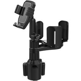 Mobigear Cupholder Autohalterung Getränkehalter Klemme Universal - Schwarz