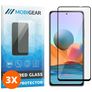 Mobigear Premium Xiaomi Redmi Note 10 Pro Panzerglas Gehärtetes Glas Displayschutz - Hüllenfreundlich - Schwarz (3er Pack)