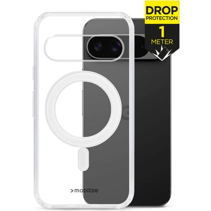 Mobilize Naked Protection Transparent Google Pixel 9 Pro XL MagSafe Hardcase Backcover Shockproof - Transparent