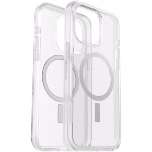 OtterBox Symmetry Plus Durchsichtig iPhone 15 Pro Max MagSafe Hülle Hardcase Backcover Stoßfest - Transparent